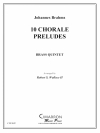 ブラームス・聖歌組曲 (金管五重奏)【Suite of Brahms Chorales】