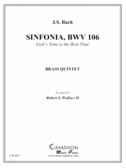 シンフォニア・BWV106 (金管五重奏)【Sinfonia, BWV 106】