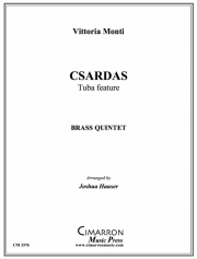 チャルダッシュ(テューバフィーチャー) (金管五重奏)【Csardas】