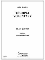 トランペット・ヴォランタリー（ジョン・スタンリー） (金管五重奏)【Trumpet Voluntary】