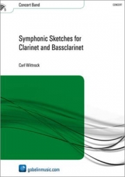 シンフォニック・スケッチ（クラリネット・フィーチャー）【Symphonic Sketches for Clarinet and Bass Clarinet】