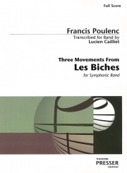 3つの楽章「牝鹿」より（プーランク / カイエ編曲）【Les Biches - Three Movements From Les Biches】