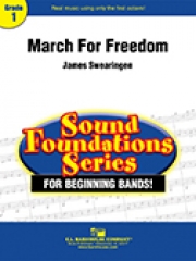 マーチ・フォー・フリーダム（ジェイムズ・スウェアリンジェン）【March For Freedom】