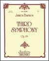 第三交響曲 (ジェイムズ・バーンズ)（スコアのみ）【Third Symphony for Syhmphonic Band Op.89】