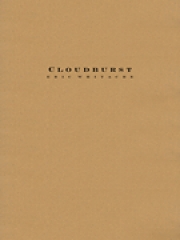 豪雨（エリック・ウィテカー）（スコアのみ）【Cloudburst】