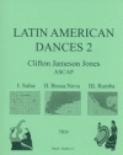 ラテン・アメリカ舞曲集2 (クリフトン・ジョーンズ)（スコアのみ）【Latin American Dances 2】