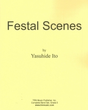吹奏楽のための抒情的「祭」（伊藤康英）（スコアのみ）【Festal Scenes】