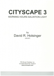 街の情景III (デイヴィッド・R・ホルジンガー)（スコアのみ）【Cityscape III】