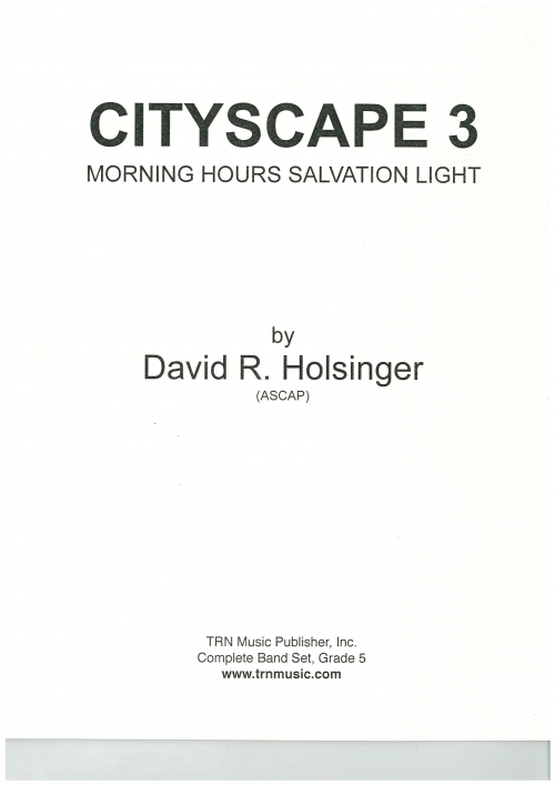 街の情景III (デイヴィッド・R・ホルジンガー)【Cityscape III】