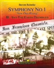 交響曲第1番『ニュー・デイ・ライジング』第3楽章「そして大地が震えた」(スティーヴン・ライニキー) （スコアのみ）【And the Earth Trembled (Symphony 1 New Day Rising Mvt. III】