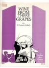 このぶどうからのワイン (ウィリアム・フランシス・マクベス) （スコアのみ）【Wine from These Grapes】