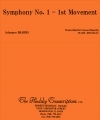 交響曲第1番・第一楽章  (ヨハネス・ブラームス)（スコアのみ）【Symphony No. 1 – 1st Movement】