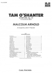 「タム・オーシャンター」序曲（マルコム・アーノルド）（スコアのみ）【Tam O'Shanter Overture, Op.51】