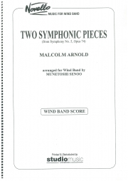 交響曲第5番より第2、4楽章（マルコム・アーノルド）（スコアのみ）【Two Symphonic Pieces】