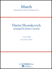 行進曲（「バラエティ・オーケストラのための組曲第1番」より）（スコアのみ）【March from Suite for Variety Orchestra, No. 1】