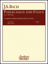 パッサカリアとフーガ　ハ短調（スコアのみ）【Passacaglia and Fugue in C Minor】