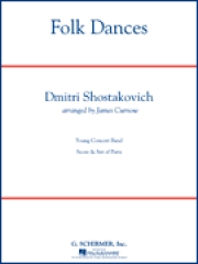 民族舞曲（ショスタコーヴィチ / カーナウ編曲）（スコアのみ）【Folk Dances】