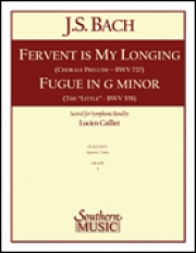 われ心よりこがれ望む / フーガ ト短調（バッハ / カイエ編曲）（スコアのみ）【Fervent Is My Longing/Fugue in G Minor】