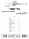 Passerine（スコアのみ）【Passerine - Folk Song Newfoundland】