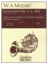 ホルン協奏曲第1番（モーツァルト）（ホルン・フィーチャー）（スコアのみ）【Concerto No. 1 in E-Flat, K412】
