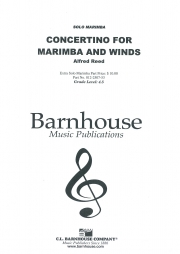 マリンバと吹奏楽のためのコンチェルティーノ（マリンバ）【Concertino for Marimba and Winds】