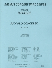 ピッコロ協奏曲 (ピッコロ・フィーチャー) (A.リード改訂版)（スコアのみ）【Concerto for Piccolo in C】