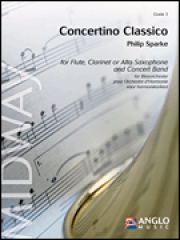 コンチェルティーノ・クラシコ（フルート・フィーチャー）（スコアのみ）【Concertino Classico】