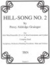ヒル・ソング第2番 (パーシー・グレインジャー)（スコアのみ）【Hill-Song No. 2】