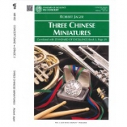 3つの中国の小品 (ロバート・ジェイガー) （スコアのみ）【Three Chinese Miniatures】