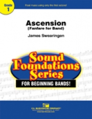 バンドの為のアセンション・ファンファーレ (ジェイムズ・スウェアリンジェン) （スコアのみ）【Ascension Fanfare for Band】