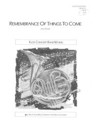 リメンバランス・オブ・シングス・トゥ・カム (ジャック・スタンプ) （スコアのみ）【Remembrance Of Things To Come】
