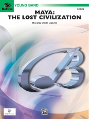 マヤ：失われた文明 (マイケル・ストーリー) （スコアのみ）【Maya: The Lost Civilization】