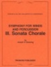 管、打楽器の為の交響曲・第三楽章「ソナタ・コラール」(ジョゼフ・ダウニング)（スコアのみ）【Symphony for Winds and Percussion, Movement III, Sonata Ch】