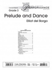プレリュード＆ダンス (エリオット・デル・ボルゴ) （スコアのみ）【Prelude and Dance】