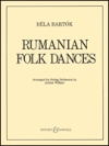 ルーマニア民族舞曲（スコアのみ）【Rumanian Folk Dances】