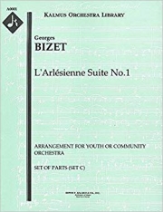 アルルの女第一組曲（スコアのみ）【	 L'Arlesienne, Suite No. 1】