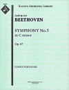 交響曲第5番「運命」（スコアのみ）【Symphony No. 5 in C minor, Op. 67】