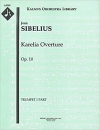 カレリア序曲 Op.10（スコアのみ）【Karelia Overture, Op. 10】