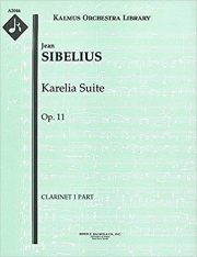 カレリア組曲 Op.11（スコアのみ）【Karelia Suite, Op. 11】