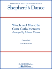 オペラ「アマールと夜の訪問者」より シッパーズ・ダンス（スコアのみ）【Shepherd's Dance (from Amahl and the Night Visitors)】