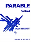 バンドのための寓話（ヴィンセント・パーシケッティ）（スタディスコア）【Parable for Band, Opus 121】