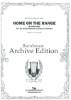 峠の我が家 （ジェイムズ・バーンズ編曲）【Home On The Range】