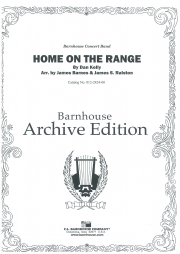 峠の我が家 （ジェイムズ・バーンズ編曲）（スコアのみ）【Home On The Range】