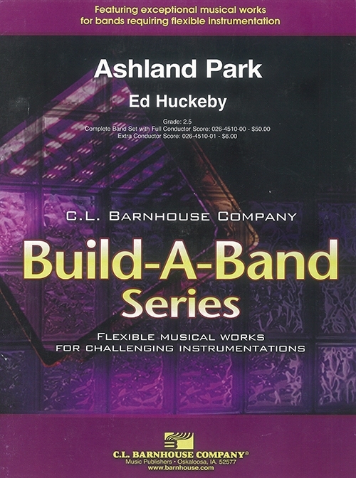 アッシュランド・パーク序曲（エド・ハックビー） (フレックスバンド）（スコアのみ）【Ashland Park】