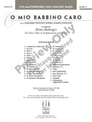 私の優しいお父さん（ブライアン・バルメイジズ編曲）【O Mio Babbino Caro】