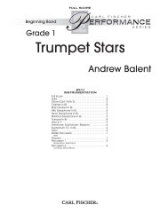 トランペット・スター（アンドリュー・バレント）（スタディスコア）【Trumpet Stars】
