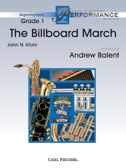 ビルボード・マーチ（アンドリュー・バレント編曲 ）【Billboard March】