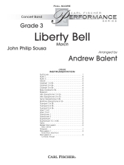 自由の鐘（アンドリュー・バレント編曲 ）（フルスコアのみ）【Liberty Bell】