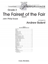 美中の美（ジョン・フィリップ・スーザ／アンドリュー・バレント編曲）（フルスコアのみ）【The Fairest of the Fair March】
