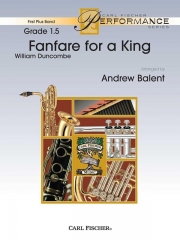 王の為のファンファーレ（アンドリュー・バレント編曲）（スコアのみ）【Fanfare for A King】